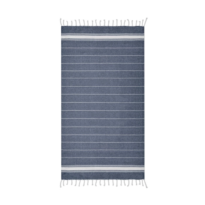 Ręcznik plażowy MALIBU MO9221-04 niebieski