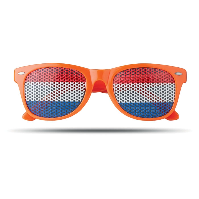 Okulary przeciwsłoneczne FLAG FUN MO9275-10 pomarańczowy