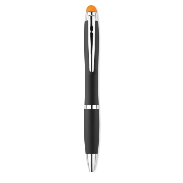 Długopis z podświetlanym logo RIOMATCH MO9340-10 pomarańczowy