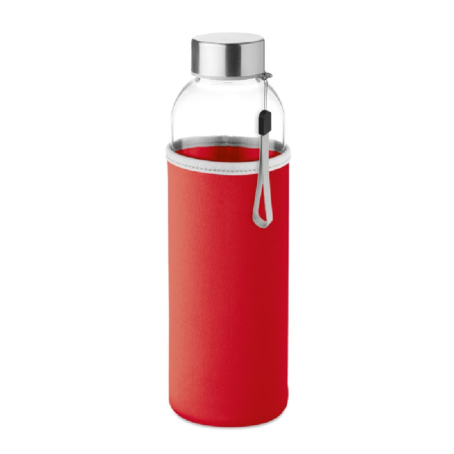 Butelka szklana 500ml UTAH GLASS MO9358-05 czerwony
