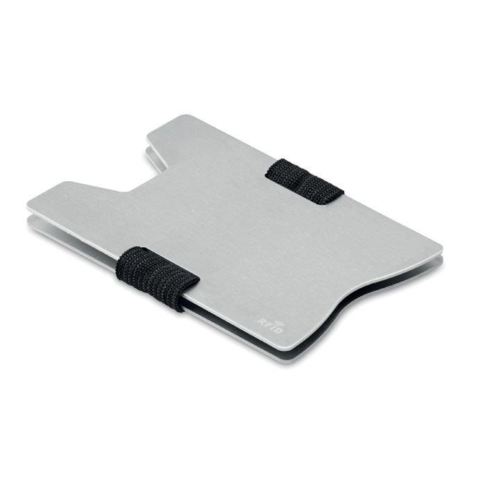 Etui na karty RFID SECUR MO9437-14 srebrny
