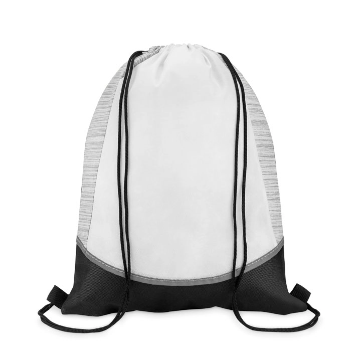 Plecak ze sznurkiem WOFFY MO9476-06 biały