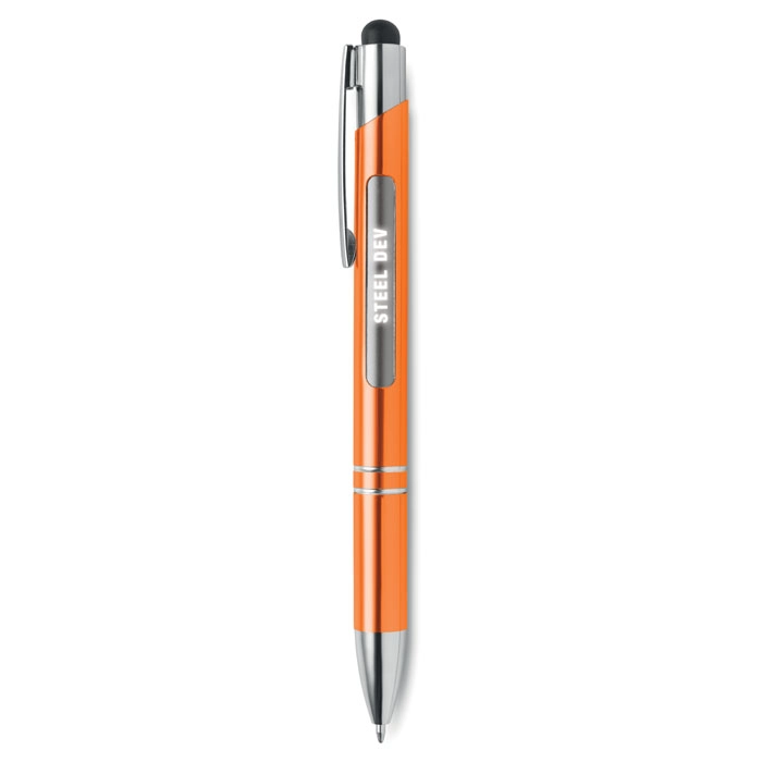 Długopis aluminiowy BERN LIGHT MO9479-10 pomarańczowy