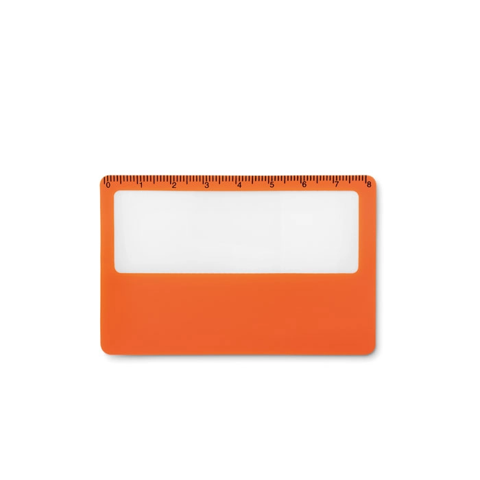 Karta kredytowa – lupa LUPA MO9540-10 pomarańczowy