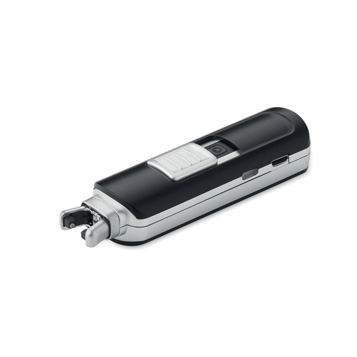 Mała zapalniczka USB FLASMA MO9650-03 czarny