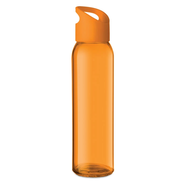 Szklana butelka 500ml PRAGA MO9746-10 pomarańczowy