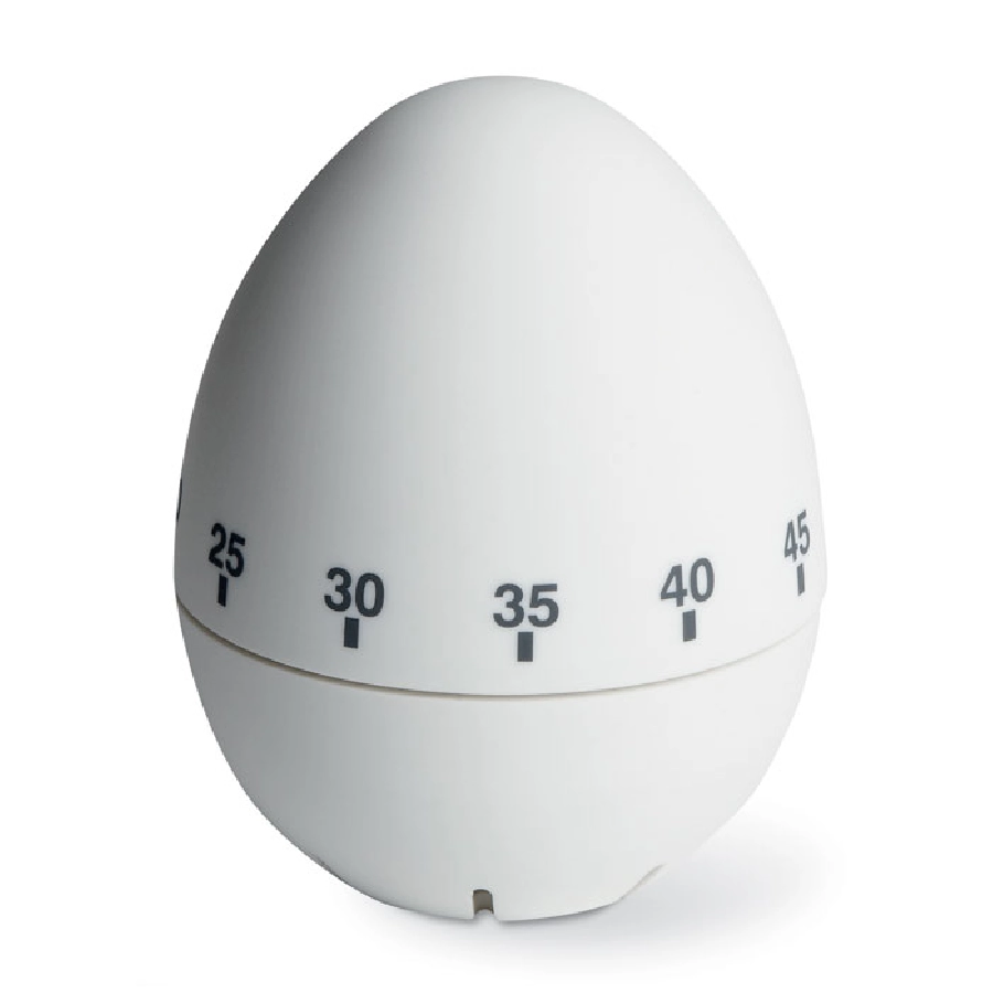 Minutnik w kształcie jajka UOVO IT2392-06 biały