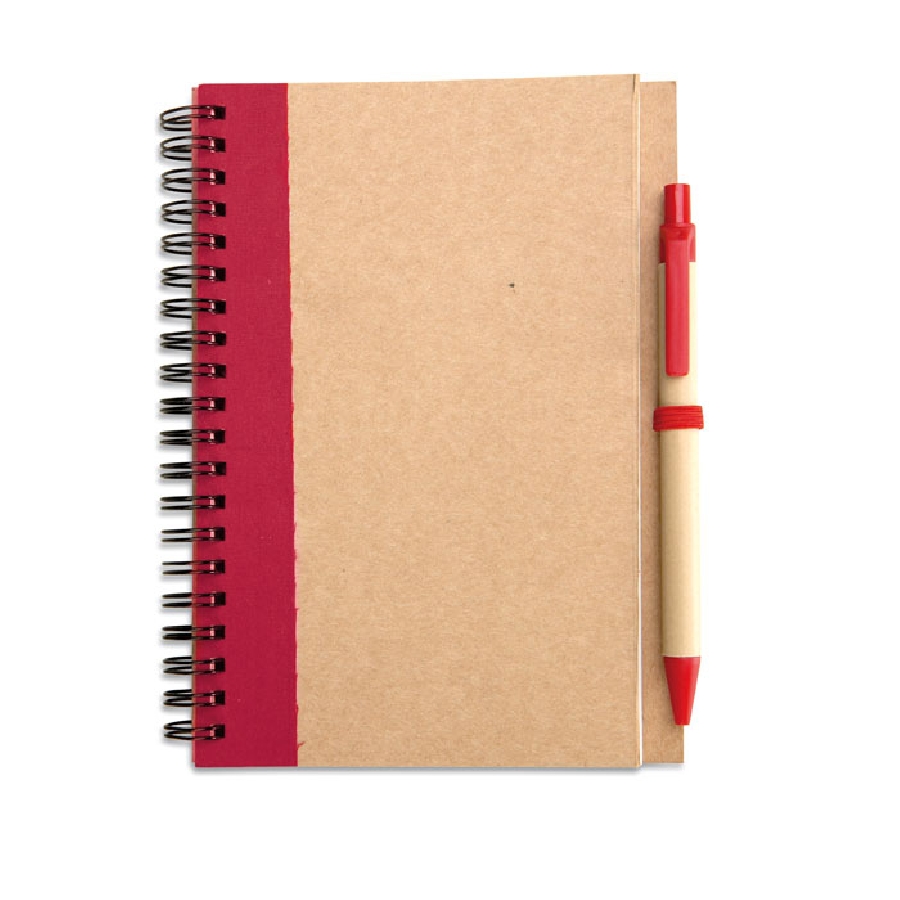 Notes z długopisem SONORA PLUS IT3775-05 czerwony