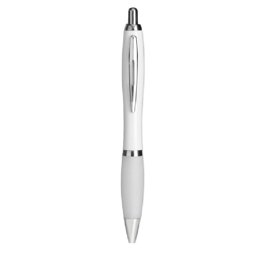 Długopis z miękkim uchwytem RIOCOLOUR KC3314-06 biały