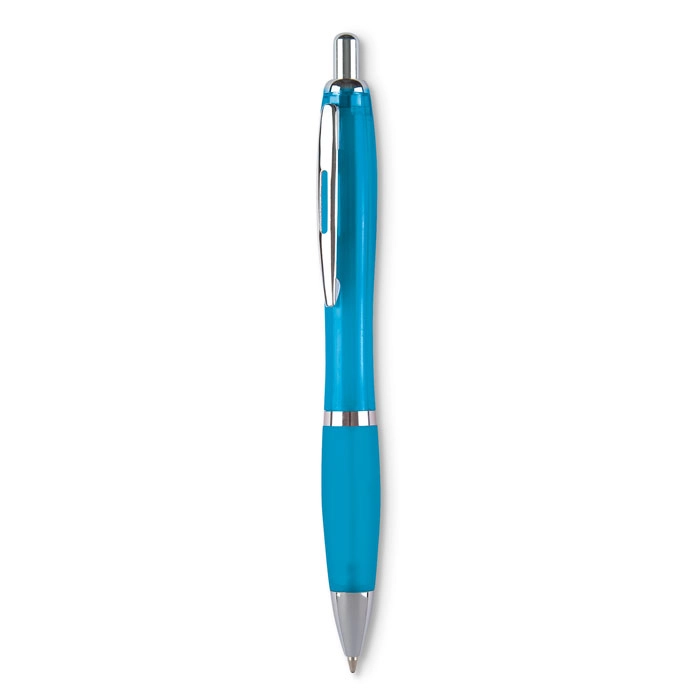 Długopis z miękkim uchwytem RIOCOLOUR KC3314-12 zielony