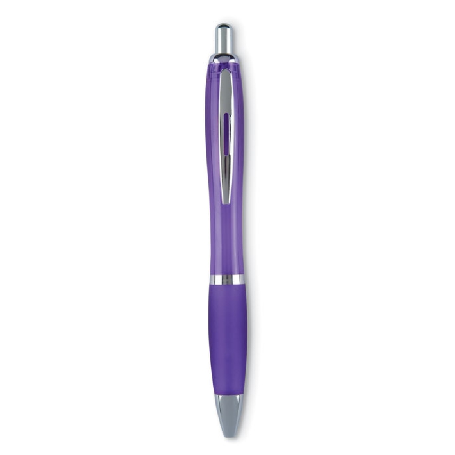 Długopis z miękkim uchwytem RIOCOLOUR KC3314-32 fioletowy