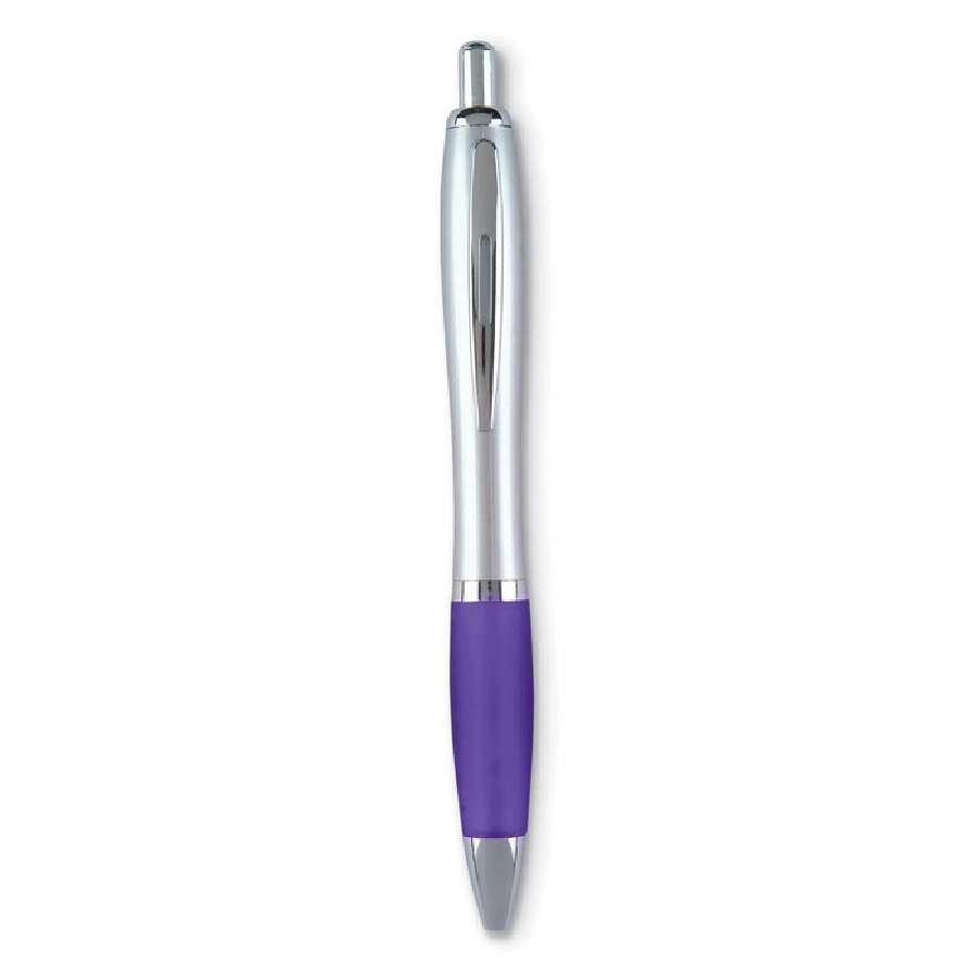 Długopis z miękkim uchwytem RIOSATIN KC3315-21 fioletowy