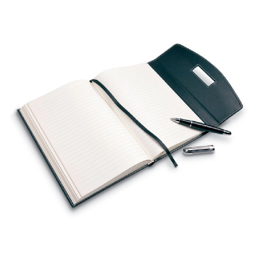 Notes A5 i długopis NOVA KC6856-03 czarny