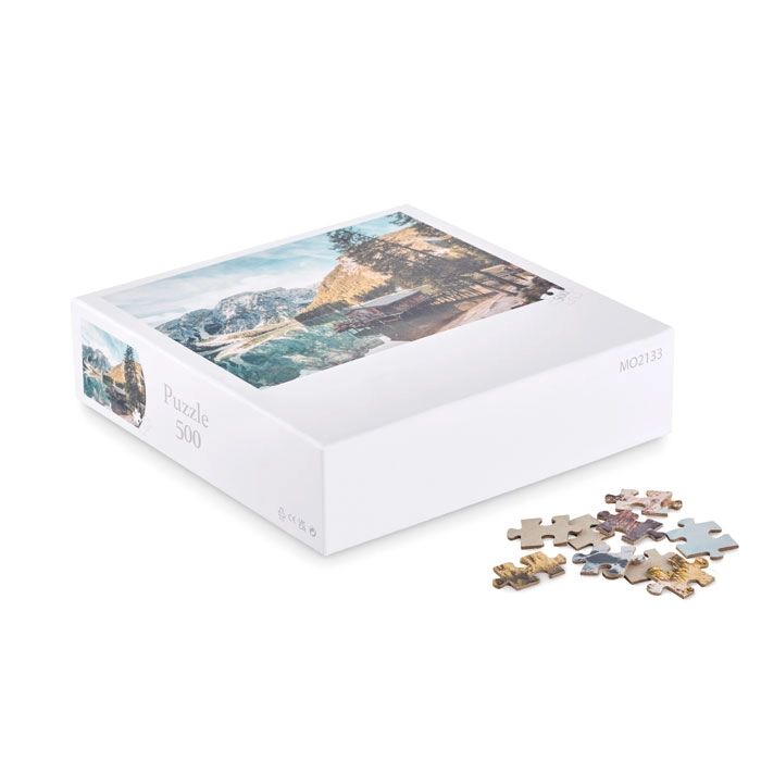 Puzzle 500 elementów w pudełku PAZZ MO2133-99