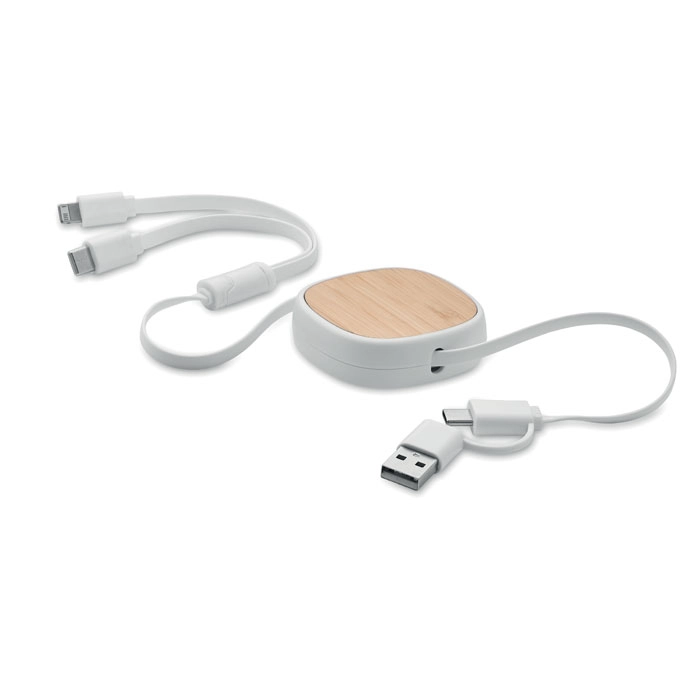 Chowany kabel USB do ładowania TOGOBAM MO2146-06