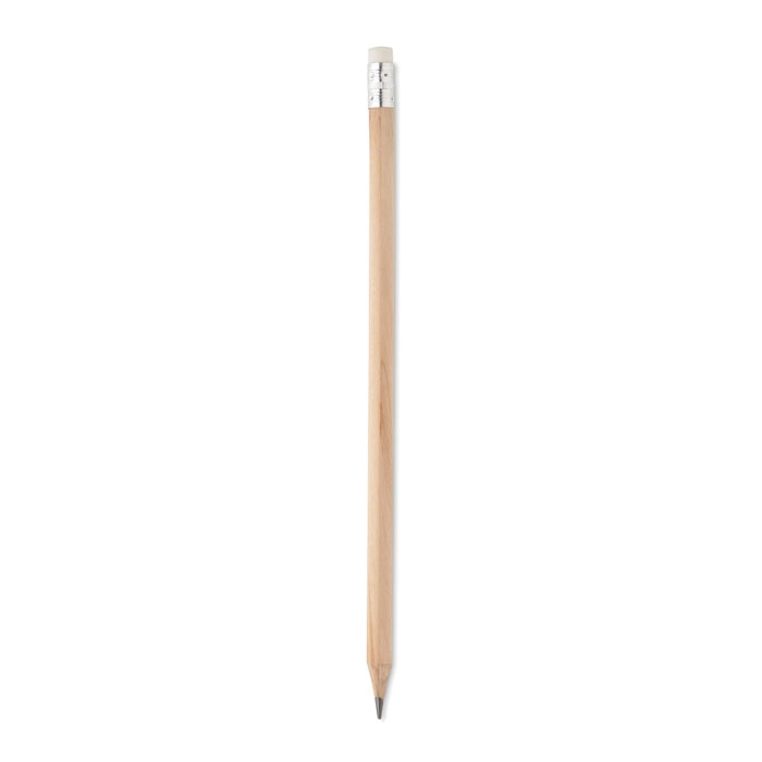Naturalny ołówek z gumką STOMP SHARP MO2248-40