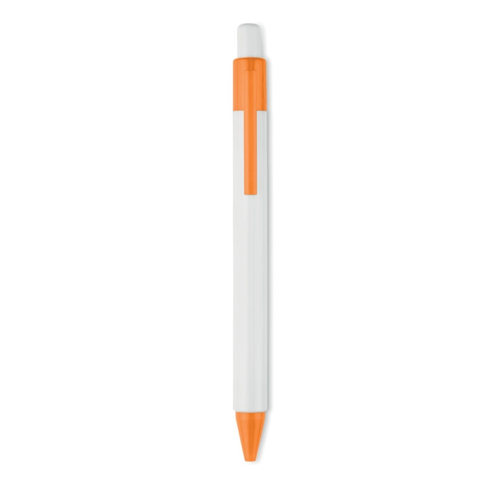 Długopis plastikowy CHUPI WHITE MO3361-10 pomarańczowy