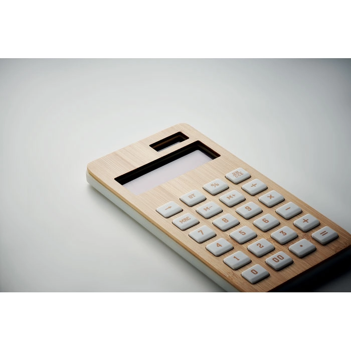 12-cyfrowy kalkulator bambus CALCUBIM MO6216-40