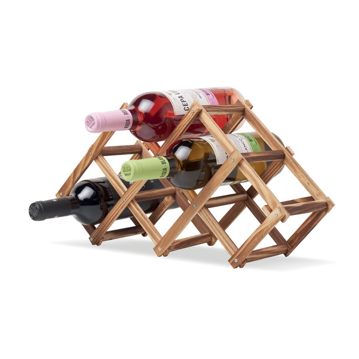 Drewniany stojak na wino ENTEULAT MO6269-40