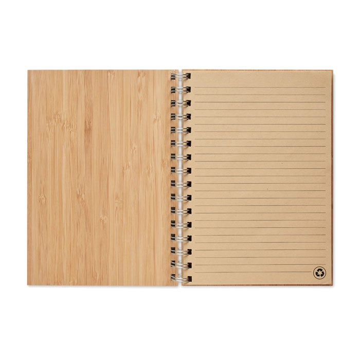 Bambusowy notatnik A5 BRAM MO6790-40