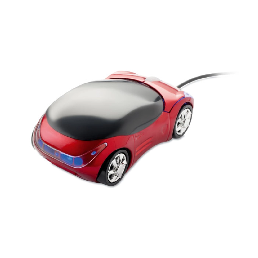 Mysz optyczna samochód MINIA MO7187-05 czerwony