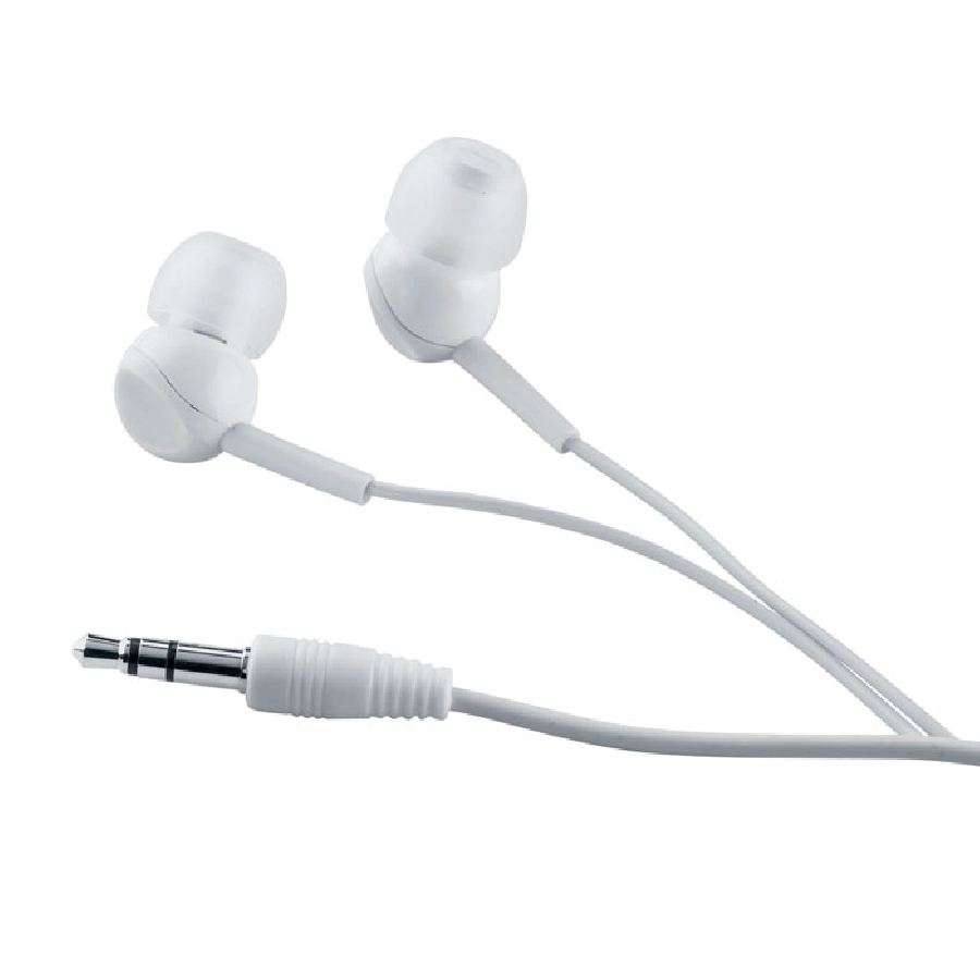 Słuchawki z silikonem MUSISOFT MO7267-06 biały