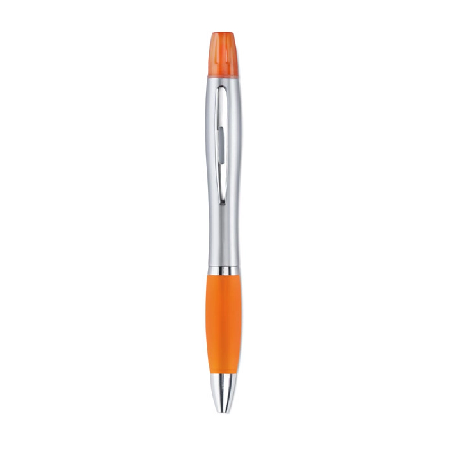 2w1 długopis i zakreślacz RIO DUO MO7440-10 pomarańczowy