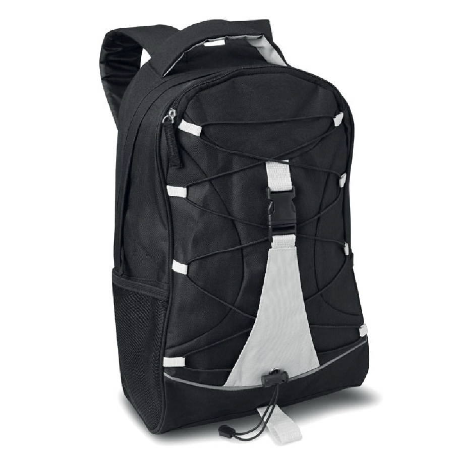 Czarny plecak MONTE LEMA MO7558-06 biały