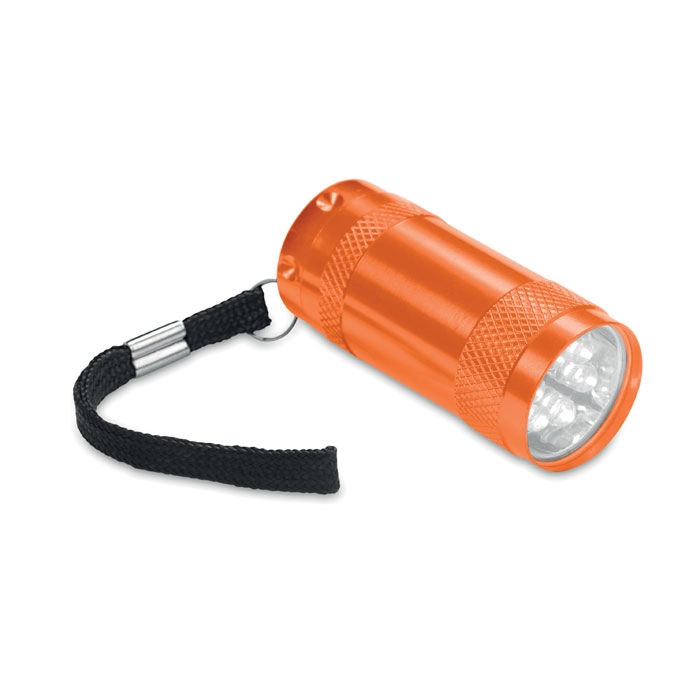Aluminiowa mini latarka TEXAS MO7680-10 pomarańczowy