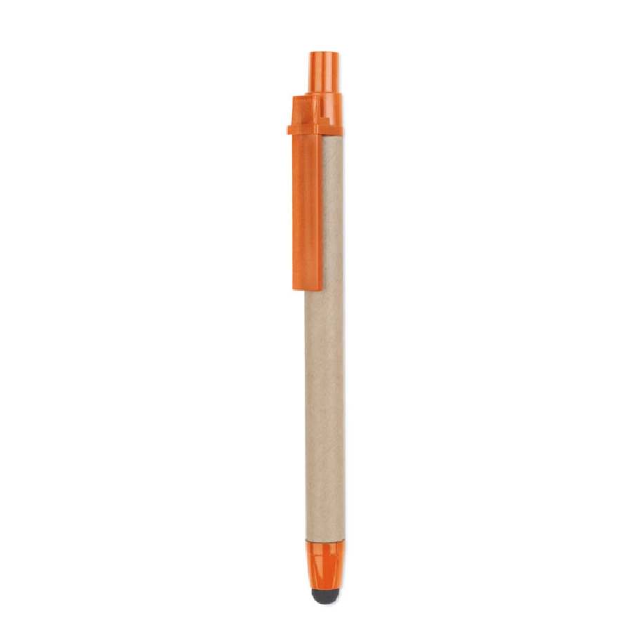 Dotykowy długopis z recyklingu RECYTOUCH MO8089-10 pomarańczowy