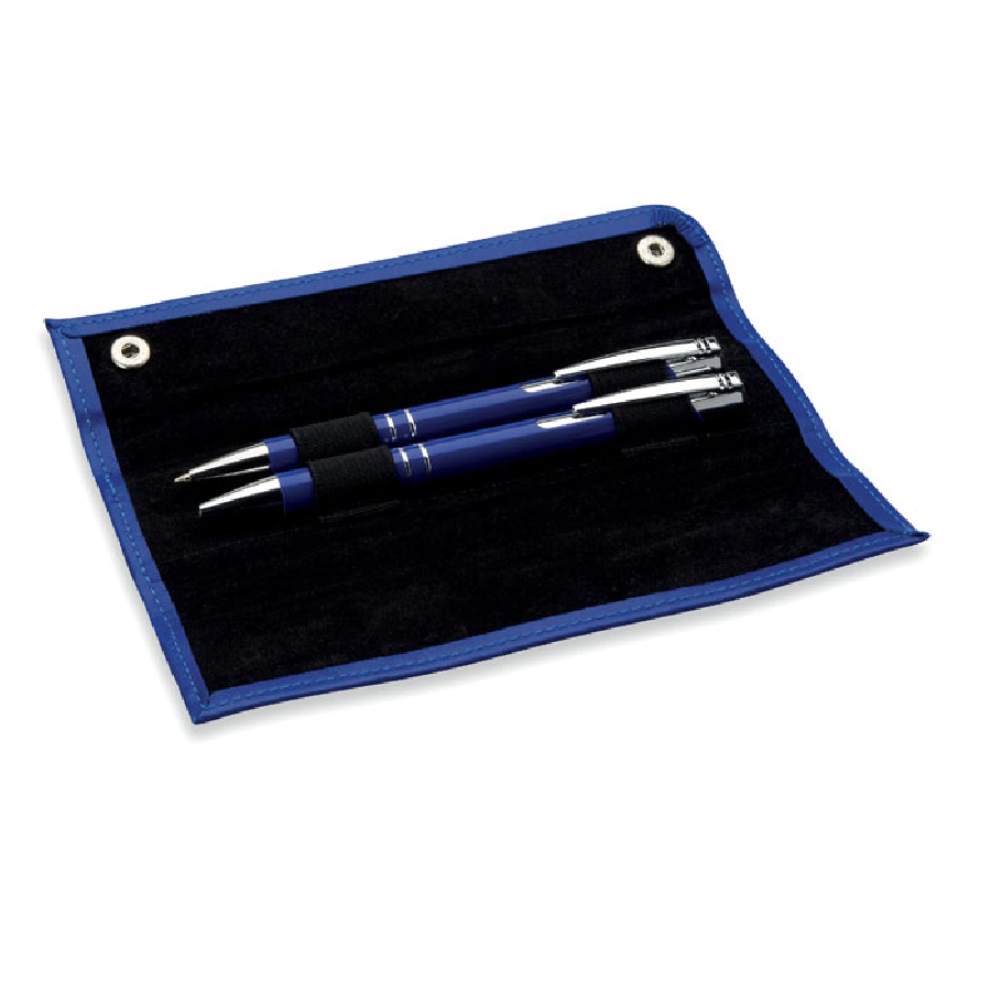 Długopis i ołówek w etui GEMELLO MO8151-04 niebieski