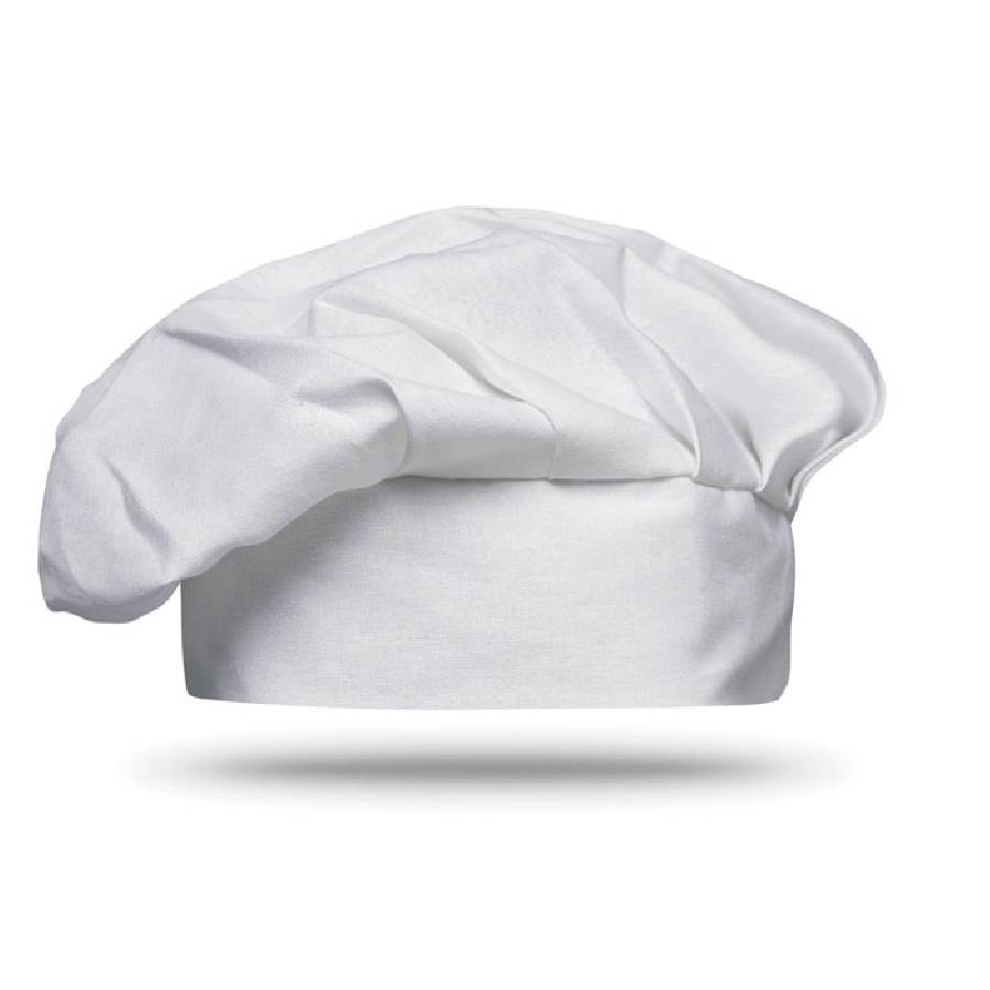 Bawełniana czapka szefa kuchni CHEF MO8409-06 biały