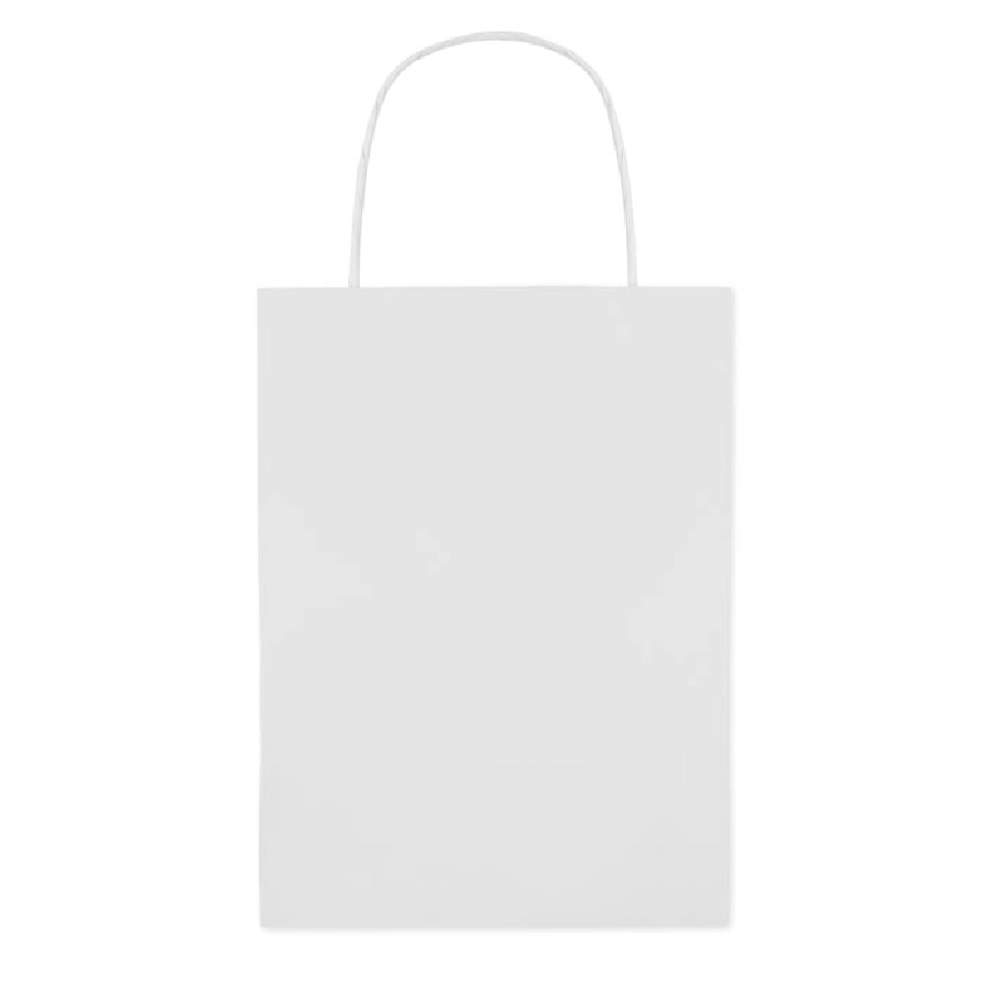 Paprierowa torebka mał 150 gr PAPER SMALL MO8807-06 biały