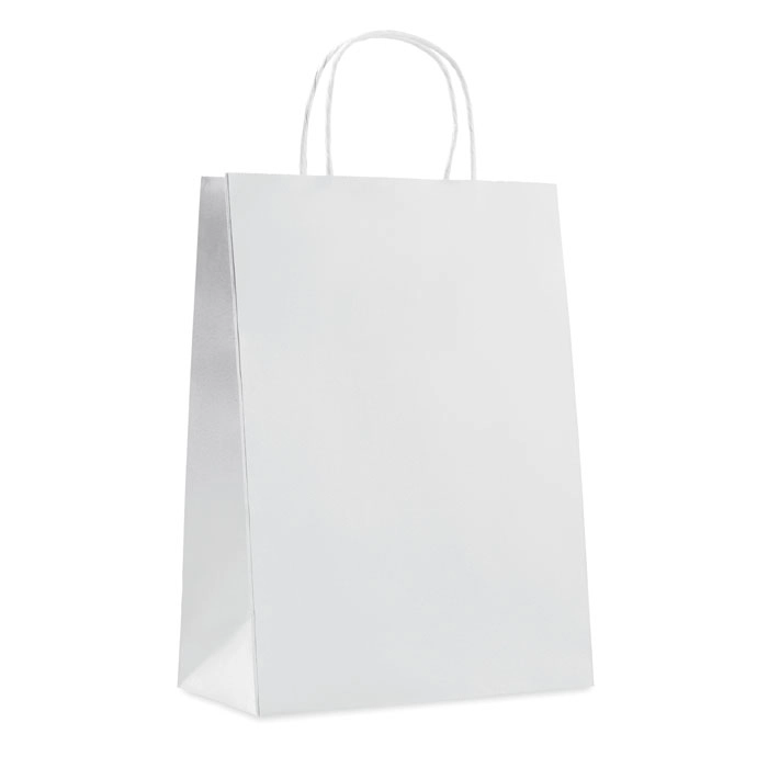 Paprierowa torebka duż 150 gr PAPER LARGE MO8809-06 biały