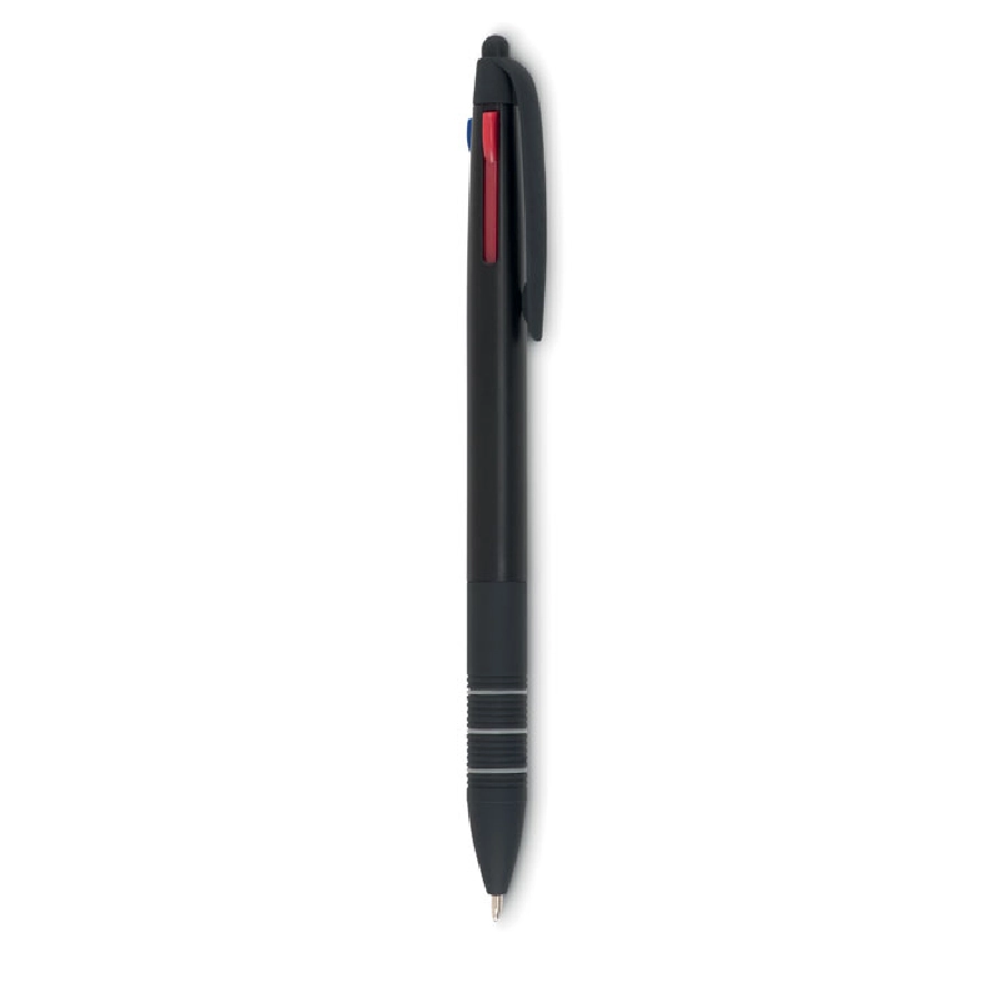 3-kolorowy długopis z rysikiem MULTIPEN MO8812-03 czarny
