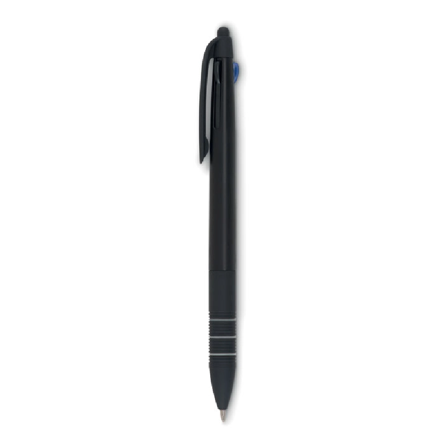 3-kolorowy długopis z rysikiem MULTIPEN MO8812-03 czarny