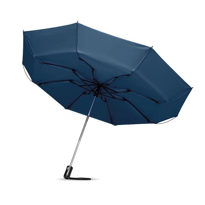 Składany odwrócony parasol DUNDEE FOLDABLE MO9092-04 niebieski