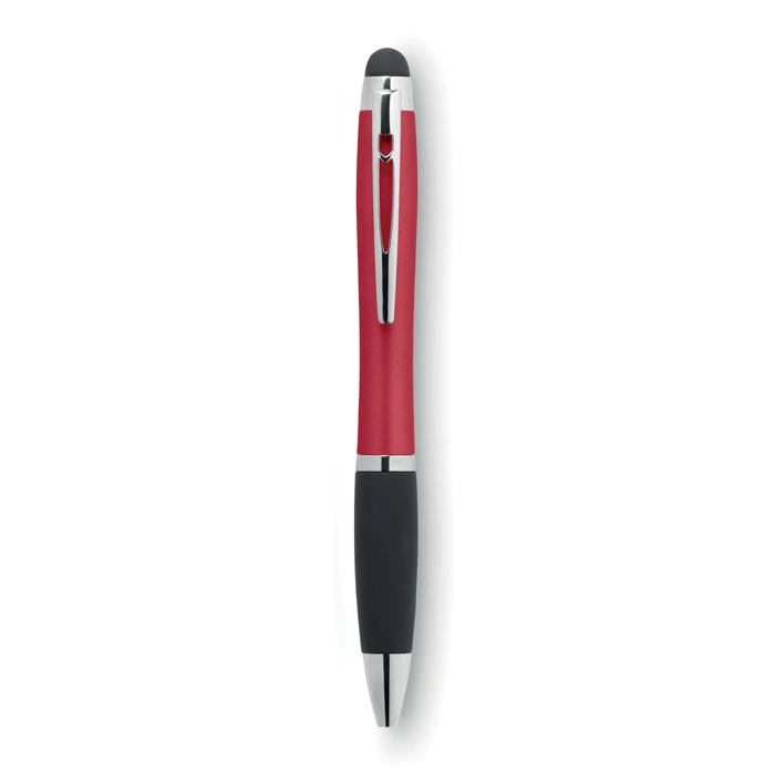 Długopis z lampką RIOLIGHT MO9142-05 czerwony