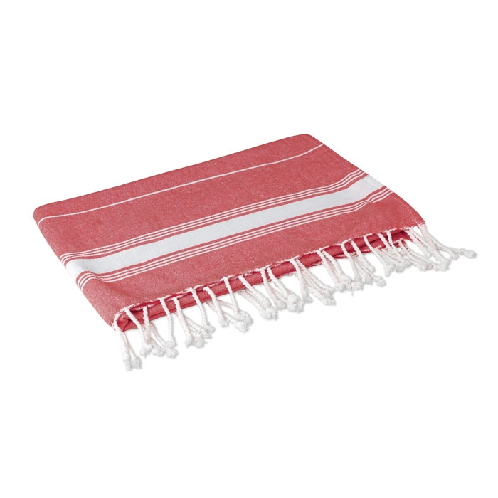 Ręcznik plażowy MALIBU MO9221-05 czerwony
