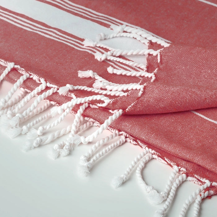 Ręcznik plażowy MALIBU MO9221-05 czerwony