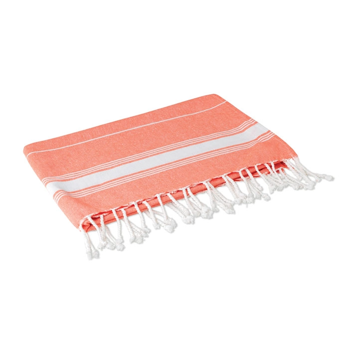 Ręcznik plażowy MALIBU MO9221-10 pomarańczowy