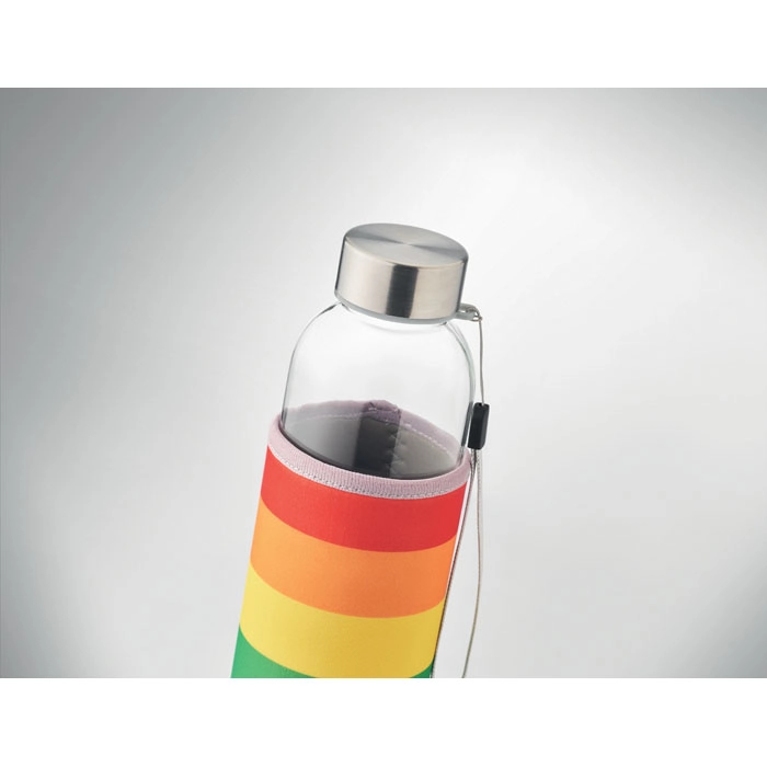 Szklana butelka w etui 500ml UTAH GLASS MO9358-99