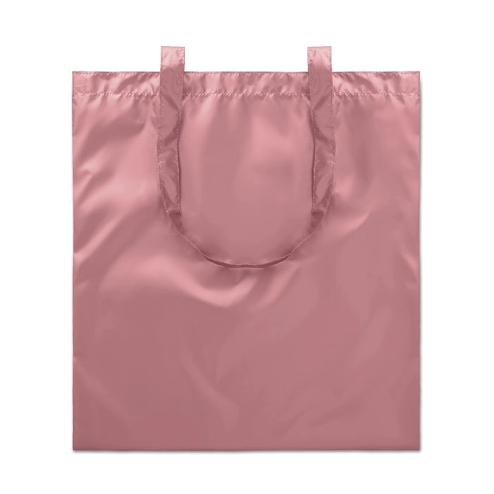 Błyszcząca torba na zakupy TOTE NEW YORK MO9443-11 różowy