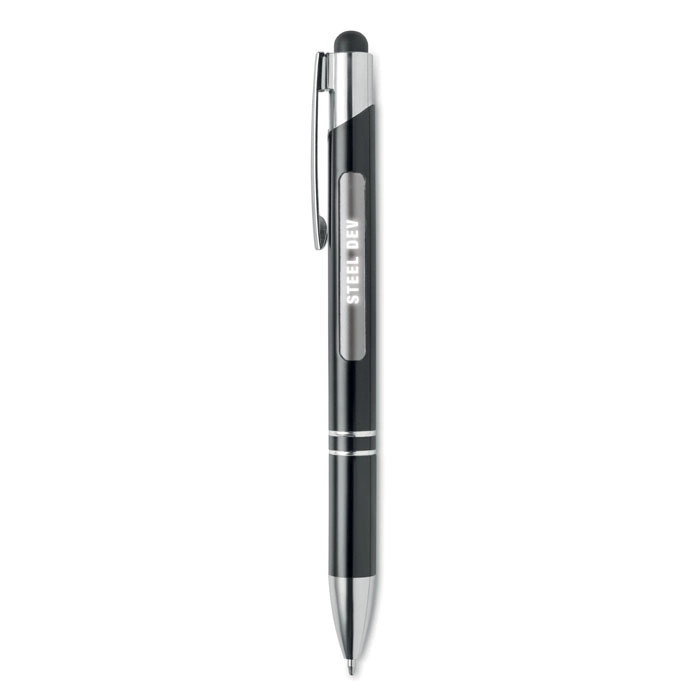 Długopis aluminiowy BERN LIGHT MO9479-03 czarny