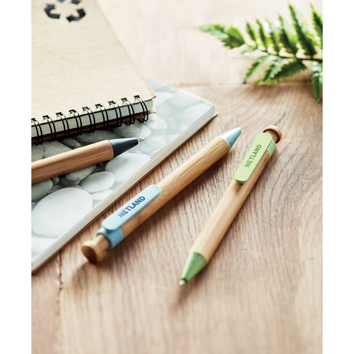 Długopis bambusowy TOYAMA MO9481-04 niebieski