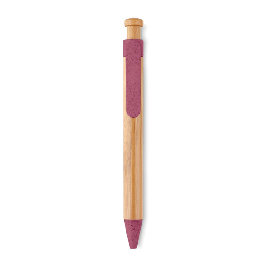 Długopis bambusowy TOYAMA MO9481-05 czerwony