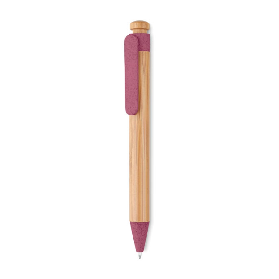 Długopis bambusowy TOYAMA MO9481-05 czerwony