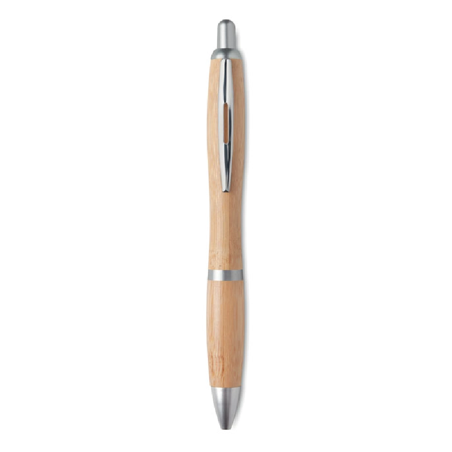 Długopis z bambusa RIO BAMBOO MO9485-16 srebrny
