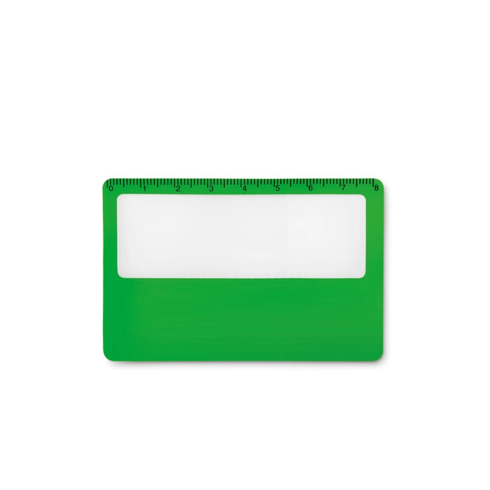 Karta kredytowa – lupa LUPA MO9540-09 zielony