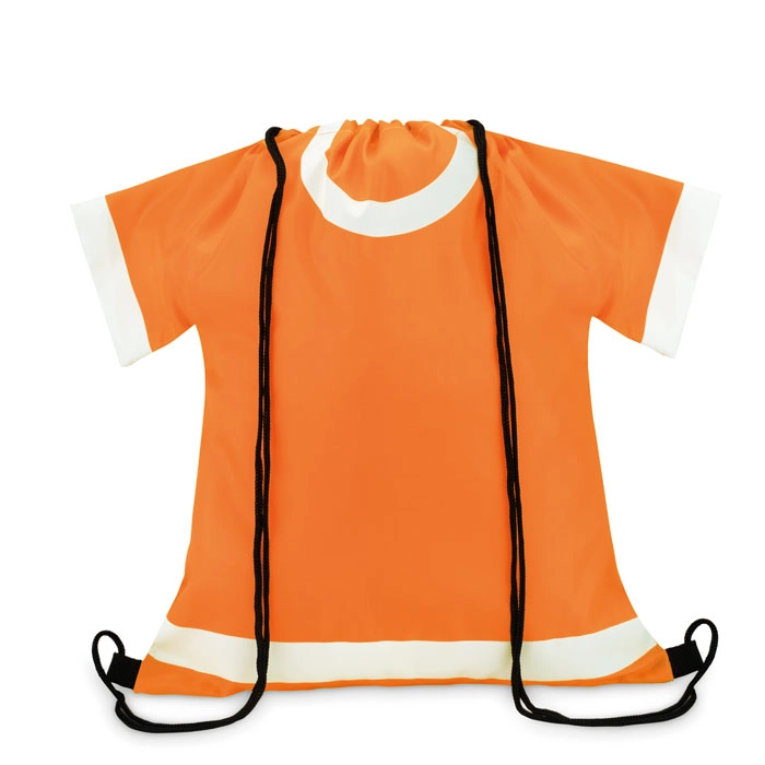 Plecak ze sznurkiem T-DRAW MO9551-10 pomarańczowy
